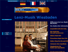Tablet Screenshot of lenz-musik.de